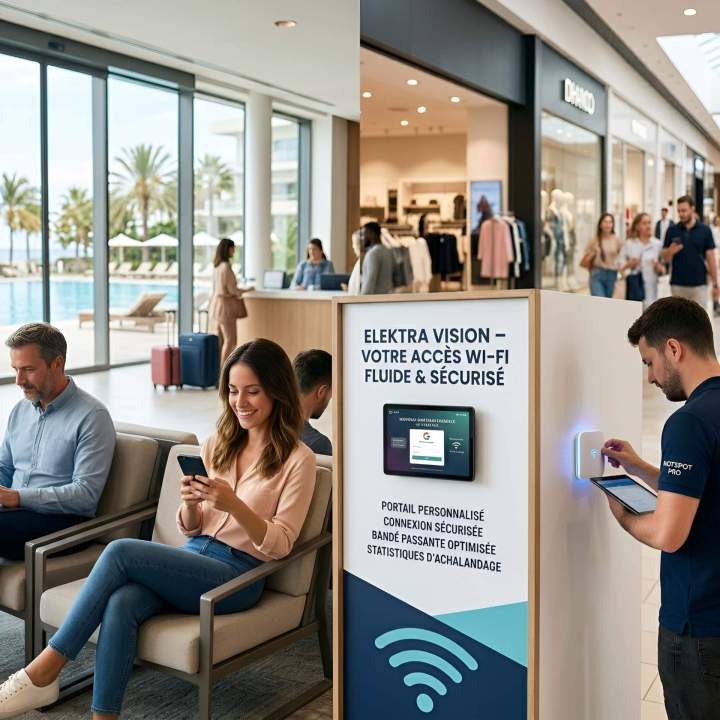 Points d'accès internet sécurisés